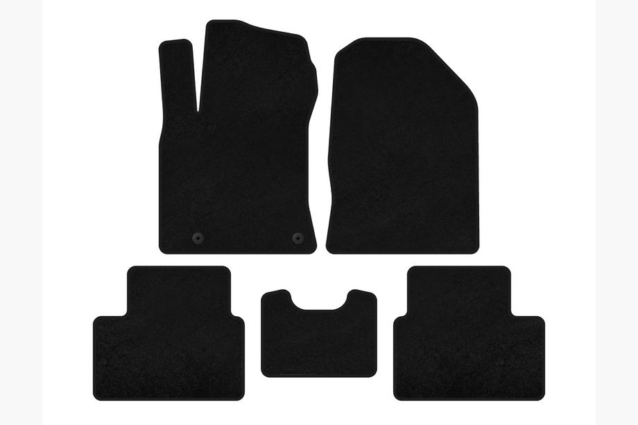 Kia Cerato 4 2019- Textil Fußmatten Classic (Schwarz) Image