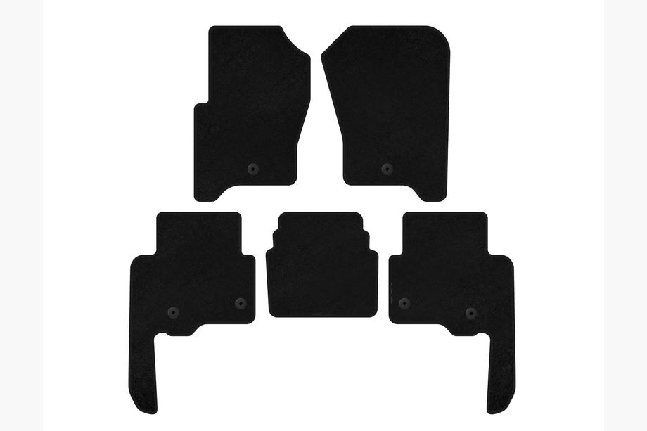 Land Rover Discovery IV 2009-2017 Textil Fußmatten Classic V2 (Schwarz) Image