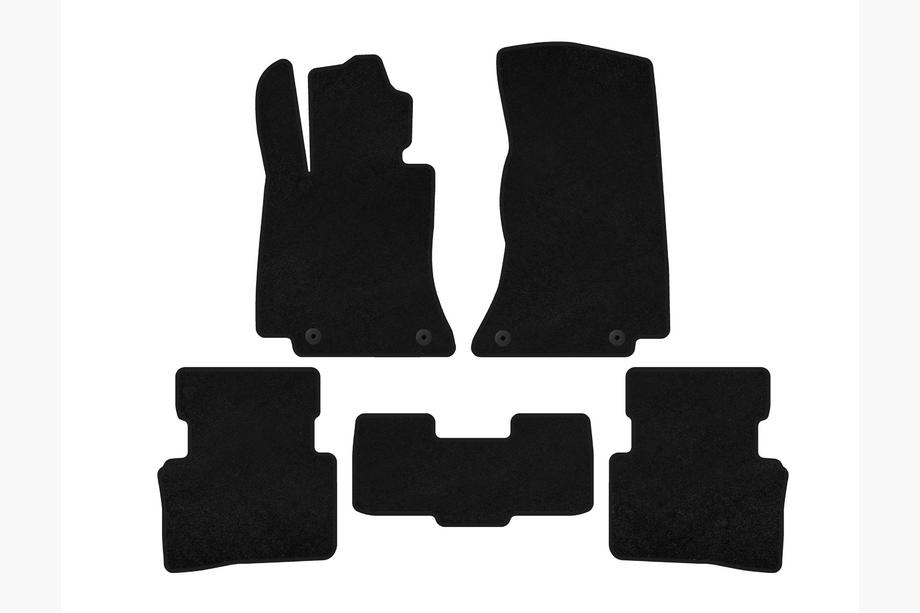 Mercedes C-class W206 2022- Textil-Fußmatten Classic (SD, Schwarz) Image