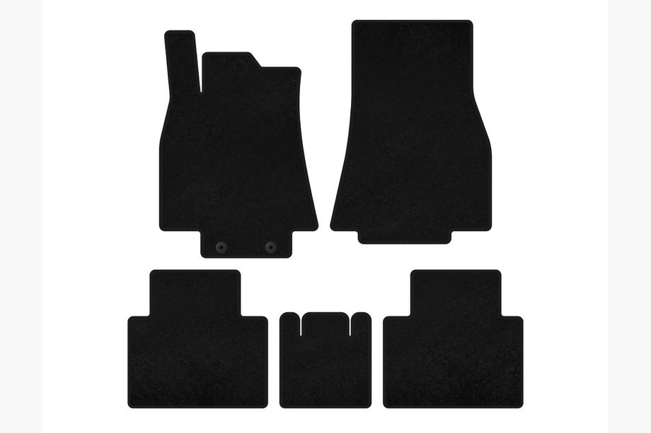 Mercedes B-class W245 2005-2011 Textil Fußmatten Classic (Schwarz) Image