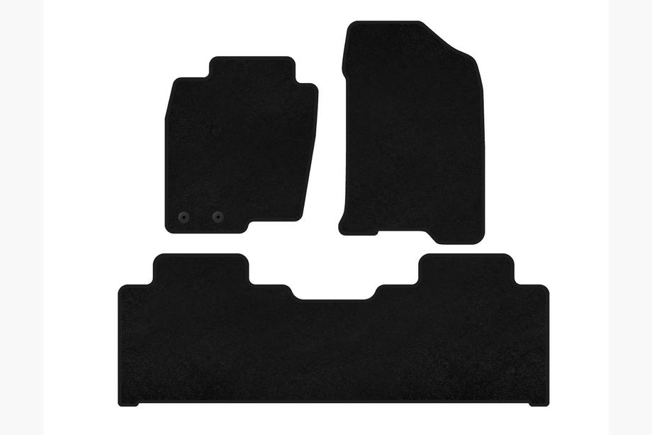 Nissan Navara/NP300 2016- Textil Fußmatten Classic V1 (schwarz) Image