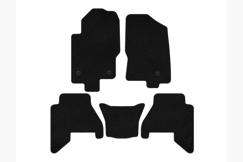 Nissan Pathfinder R51 2005-2014 Textil-Fußmatten Classic V2 (2 Reihen, schwarz, 2010-2014) Foto 1