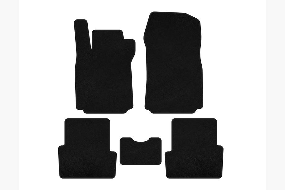 Renault Modus 2005-2012 Textil Fußmatten Classic (schwarz) Image