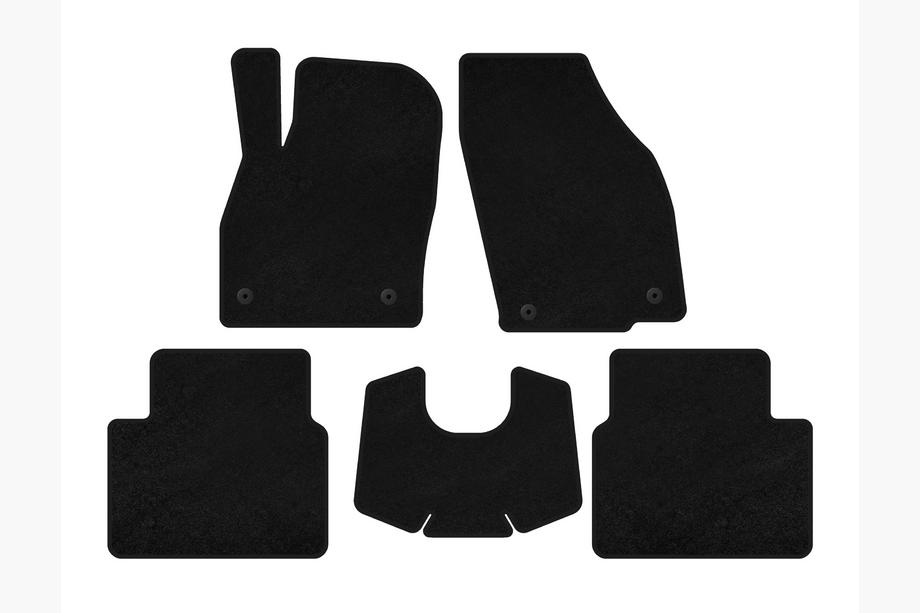 Skoda Kamiq 2019- Textil Fußmatten Classic (Automatik, Schwarz) Image