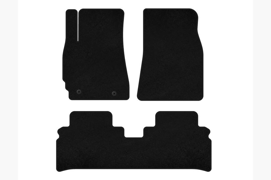 Toyota Highlander 2000-2008 Textil Fußmatten Classic (schwarz) Image