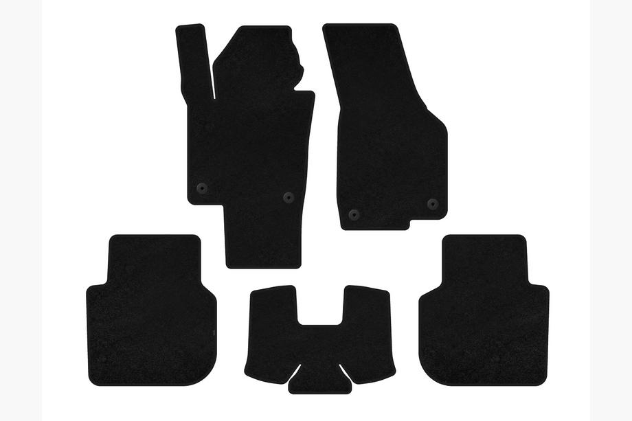 Volkswagen Passat B8 2015-2023 Textil Fußmatten Classic (2015-2019, SD, Schwarz) Foto 1