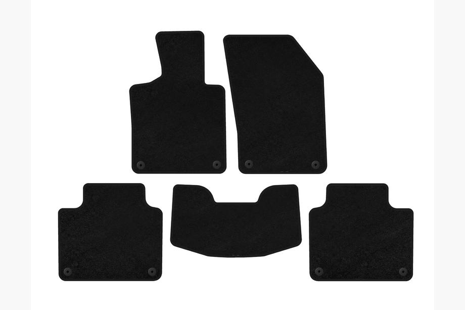 Volvo V90 1997-1998 Textil Fußmatten Classic (SW, Schwarz) Image