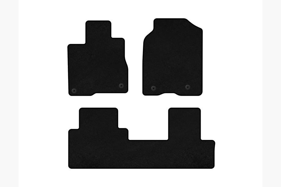 Acura MDX 2001-2006 Textil Fußmatten Classic (schwarz) Image