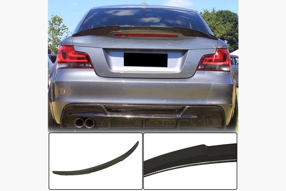 BMW 1 Series E81/E82/E87/E88 2004-2011 Spoiler M4-Style (für E82, Carbon) Foto 2
