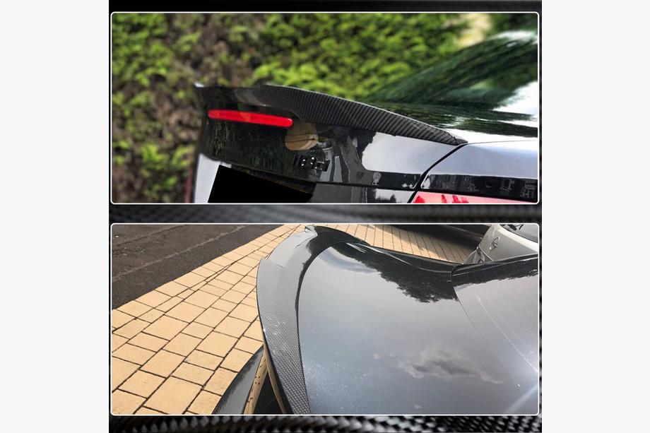 BMW 1 Series E81/E82/E87/E88 2004-2011 Spoiler M4-Style (für E82, Carbon) Foto 5