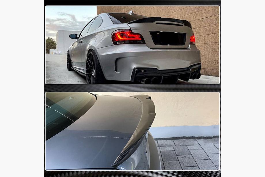BMW 1 Series E81/E82/E87/E88 2004-2011 Spoiler M4-Style (für E82, Carbon) Foto 6