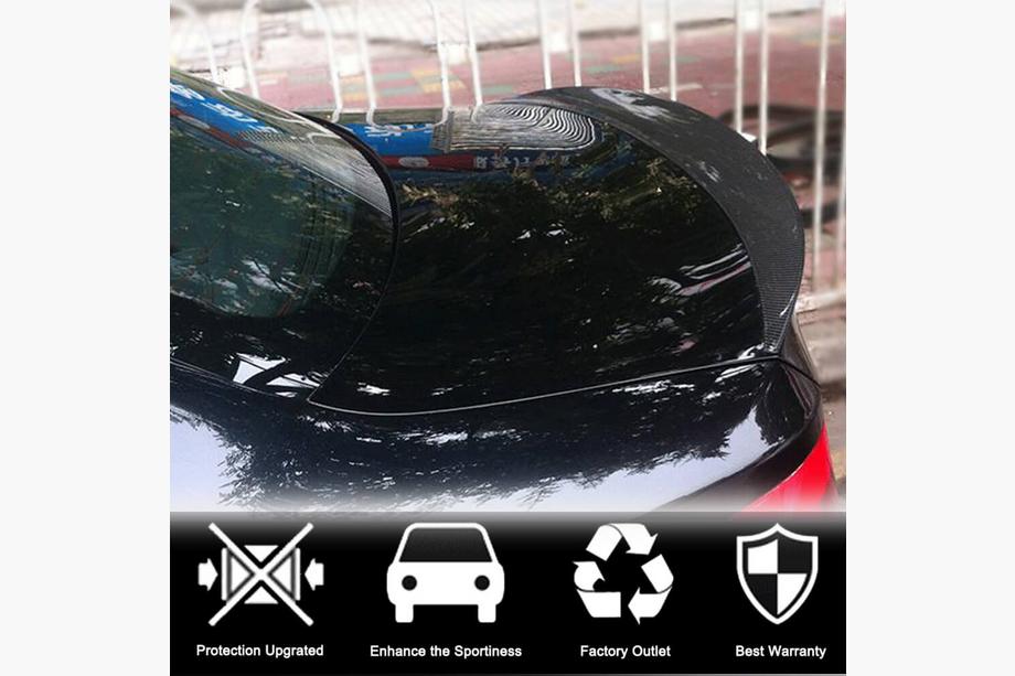 BMW 1 Series E81/E82/E87/E88 2004-2011 Heckspoiler P-Style (für E82, Carbon) Foto 3