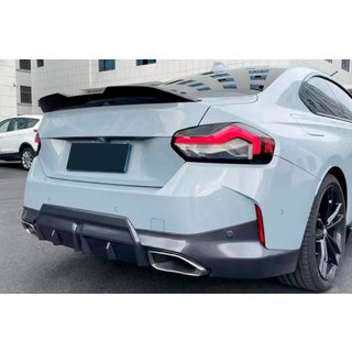 Spoiler MP-Style (Schwarz Glanz) BMW 2 Series G42 2021- Foto 2