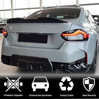 Spoiler M4-Style V3 (Carbon) BMW 2 Series G42 2021- Foto 2