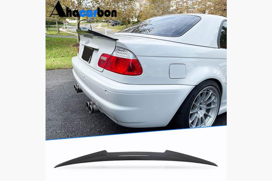 BMW 3 Series E46 1998-2006 Spoiler M4-Style (für Coupe, Carbon) Foto 1