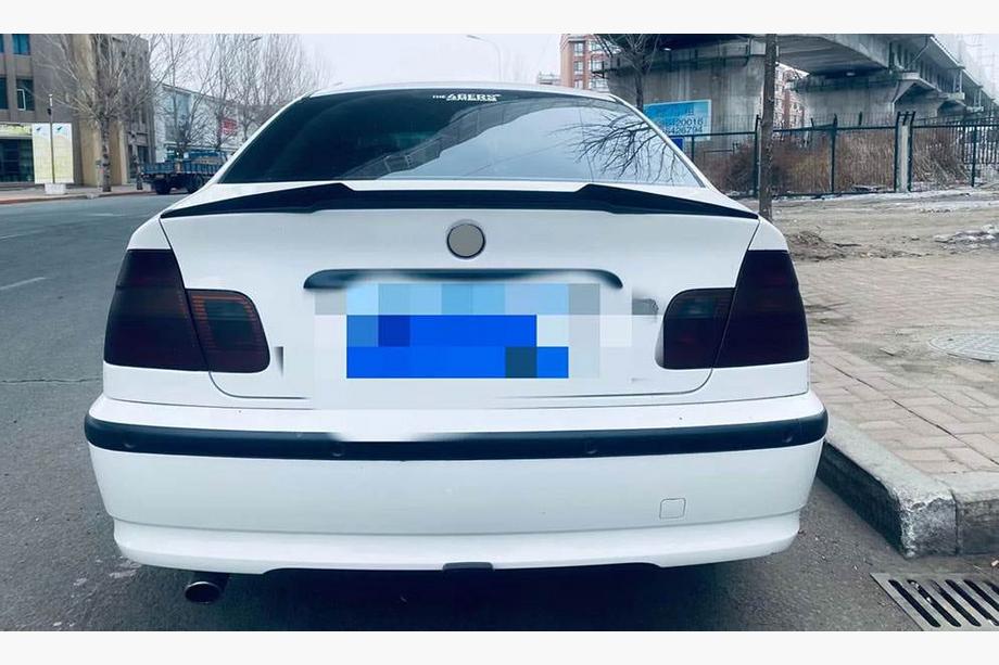 BMW 3 Series E46 1998-2006 Spoiler M4-Style (für SD, Carbon) Foto 2