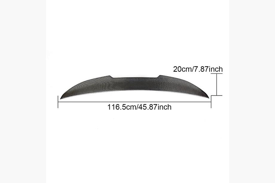 BMW 3 Series E46 1998-2006 PSM-Style Heckspoiler (für SD, Carbon) Foto 6