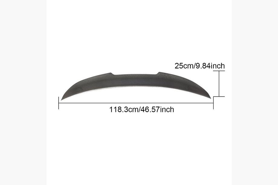 BMW 3 Series E92/E93 2006–2013 PSM-Style Heckspoiler (für E92, Carbon) Foto 7