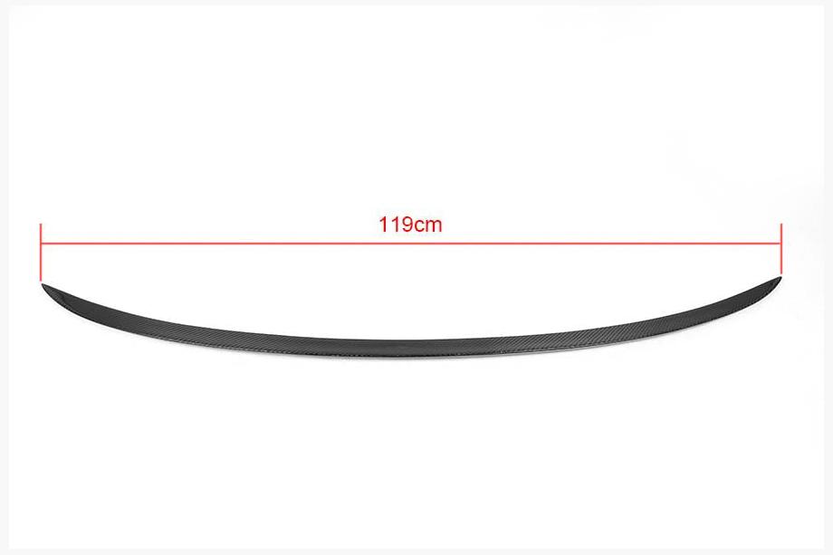 BMW 3 Series E90/E91 2005-2011 Kofferraumdeckel Spoiler Carbon V2 (Cabrio) Foto 6