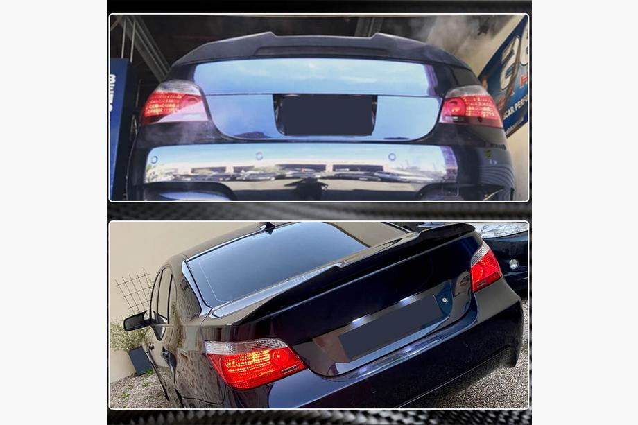 BMW 5 Series E60/E61 2003-2010 PSM-Style Heckspoiler (für SD, Carbon) Foto 4