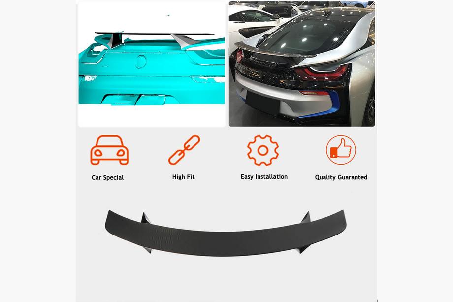 BMW I8 2014-2020 Heckspoiler V2 (Carbon) Foto 2