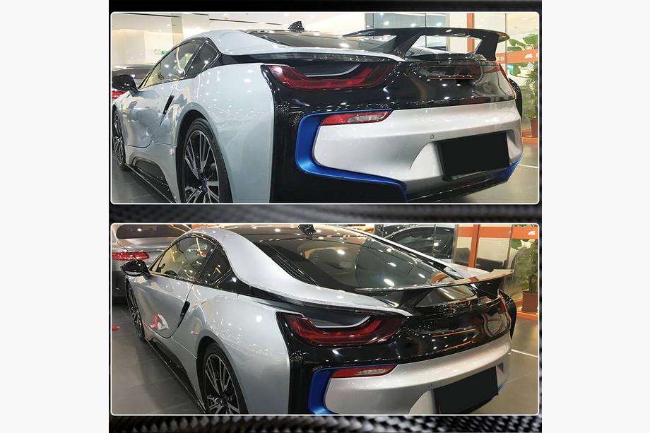 BMW I8 2014-2020 Heckspoiler V2 (Carbon) Foto 4
