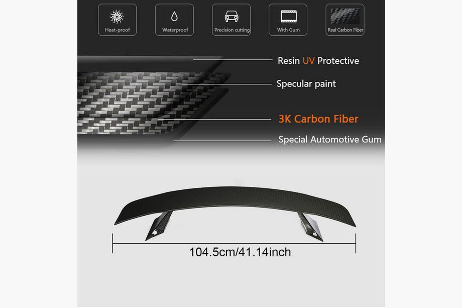 BMW I8 2014-2020 Heckspoiler V2 (Carbon) Foto 6