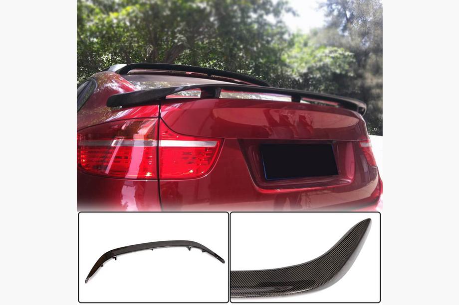 BMW X6 E71 2008–2014 Heckspoiler V2 (Carbon) Foto 1