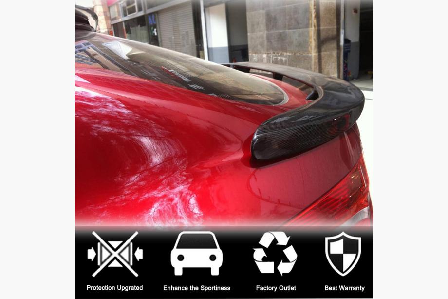 BMW X6 E71 2008–2014 Heckspoiler V2 (Carbon) Foto 2