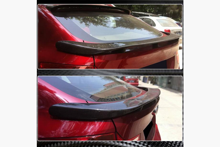BMW X6 E71 2008–2014 Heckspoiler V2 (Carbon) Foto 3