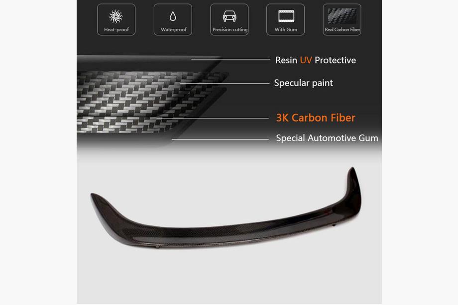 BMW X6 E71 2008–2014 Kofferraumdeckel Spoiler FRP V3 Foto 5