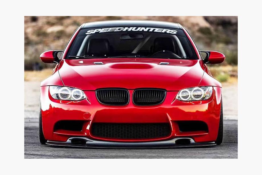 BMW 3 Series E92/E93 2006–2013 Frontstoßstange Lippe GT4-Style (für M3, Carbon) Foto 2