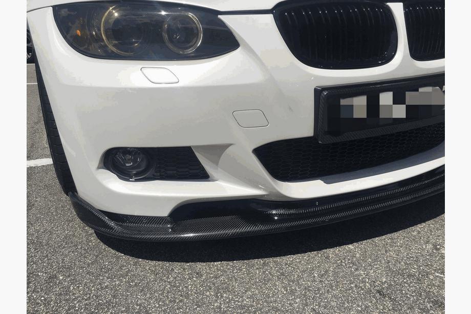 BMW 3 Series E92/E93 2006–2013 Frontstoßstange Lippe Hamman-Style V2 (für M3, Carbon) Foto 10