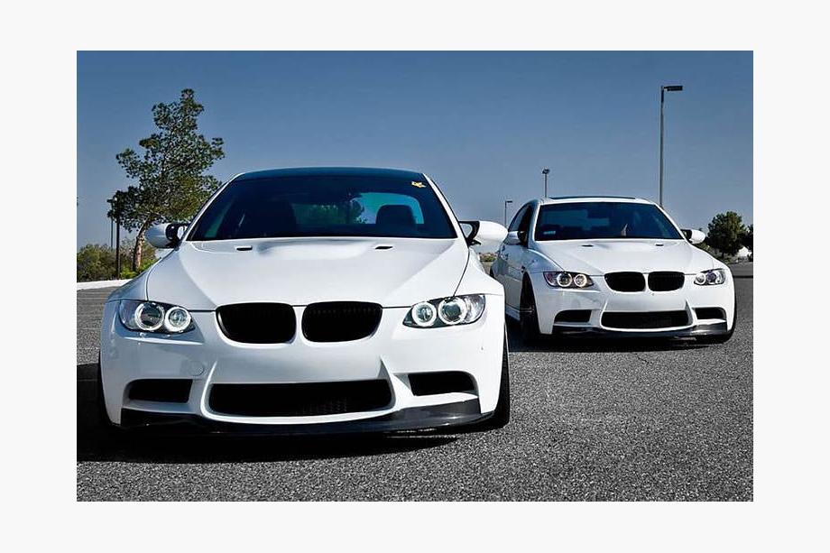 BMW 3 Series E92/E93 2006–2013 Frontlippe AK-Style passend für M3, Carbon Foto 2