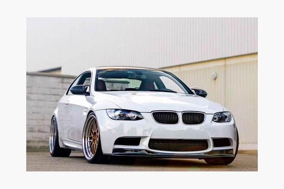 BMW 3 Series E92/E93 2006–2013 Frontlippe AK-Style passend für M3, Carbon Foto 3