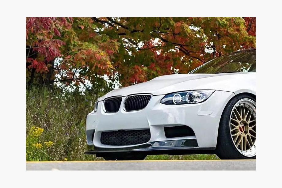 BMW 3 Series E92/E93 2006–2013 Frontlippe AK-Style passend für M3, Carbon Foto 5