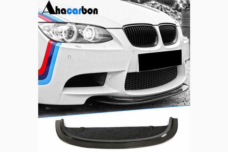 BMW 3 Series E92/E93 2006–2013 Frontstoßstangenlippe V6 (für M3, Carbon) Foto 1