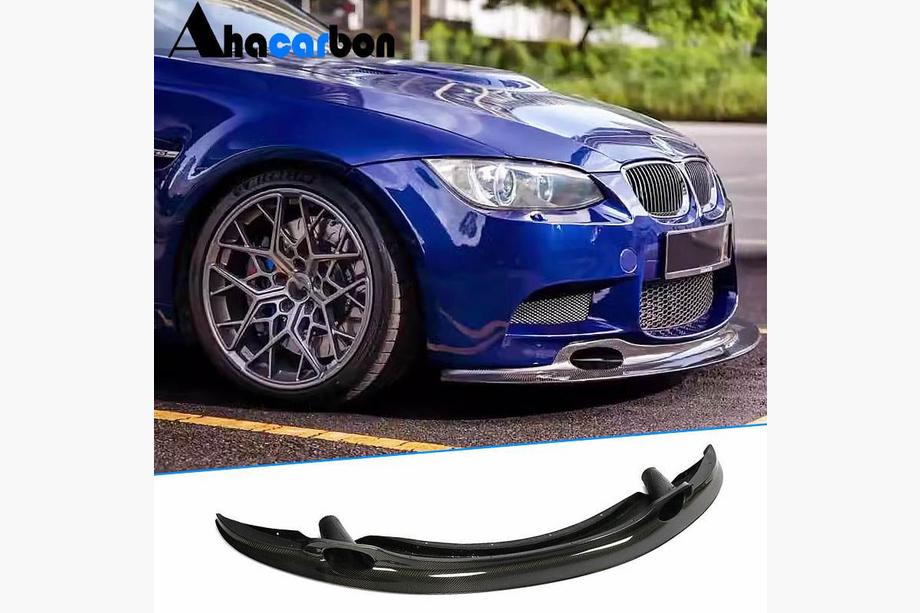 BMW 3 Series E90/E91 2005-2011 Frontstoßstange Lippe GT4-Style (für M3, Carbon) Foto 1