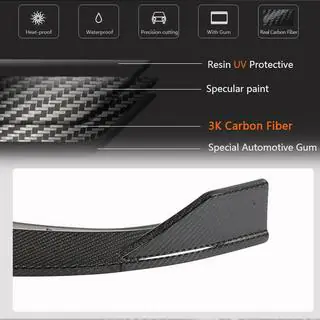 Frontstoßstange Lippe V3 Aufsatz (für G26 M-Sport, Carbon) Foto 4