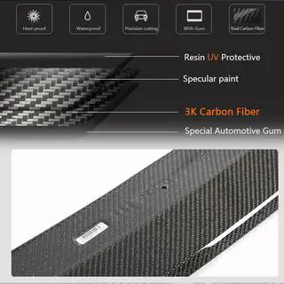 Frontlippe V1 für G26 M-Sport, Carbon Foto 4