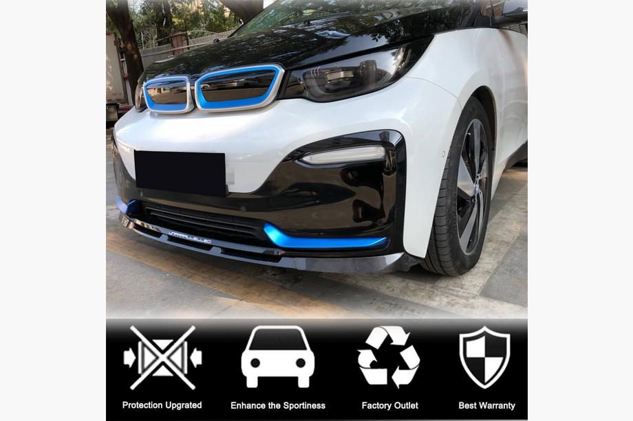 BMW I3 2013-2022 Frontlippe Stoßstange Aufsatz (Carbon) Foto 3