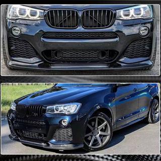 Frontstoßstangenlippe (für M-Sport 2014-2018, Carbon) BMW X3 F25 2011-2018 Foto 3