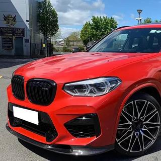 Frontlippe V2 für F98 2018-2021, Carbon BMW X4 G02 2018- Foto 3