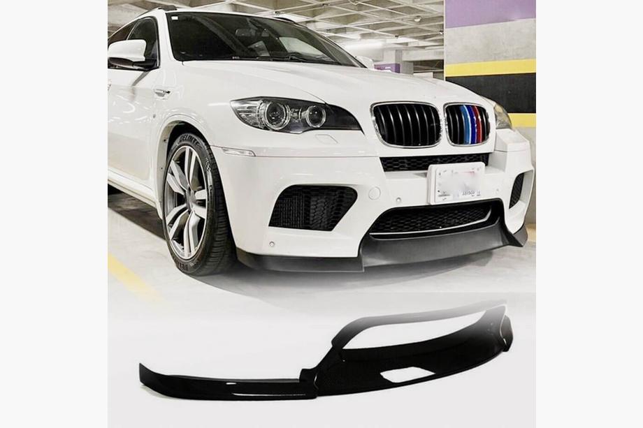 BMW X6 E71 2008–2014 Frontstoßstangenlippe FRP (für X6M 2010-2014) Foto 1