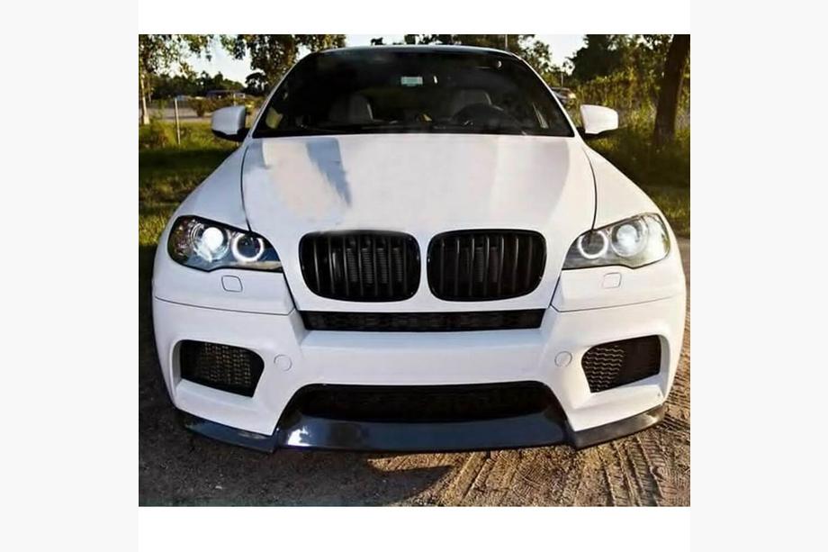 BMW X6 E71 2008–2014 Frontstoßstangenlippe FRP (für X6M 2010-2014) Foto 2