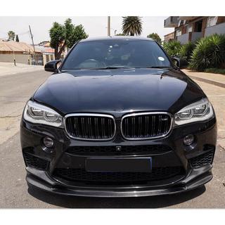 Frontlippe Lip V2 für F86, Carbon BMW X6 F16 2014-2019 Foto 4