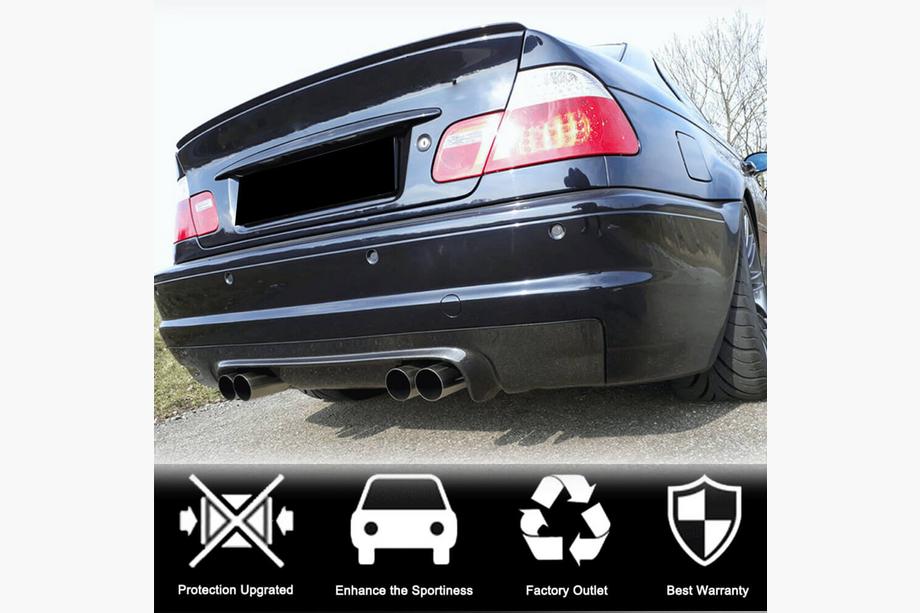 BMW 3 Series E46 1998-2006 Heckdiffusor V1 (für M3, Carbon) Foto 2