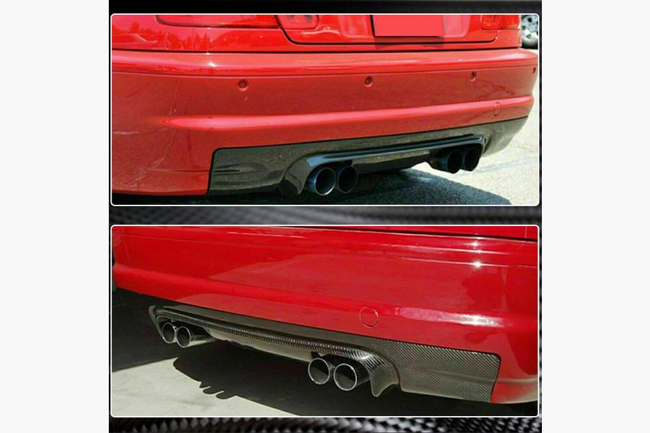 BMW 3 Series E46 1998-2006 Heckdiffusor V1 (für M3, Carbon) Foto 4