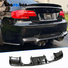 BMW 3 Series E92/E93 2006–2013 Heckstoßstangendiffusor V-Style (für M3, Carbon) Foto 1