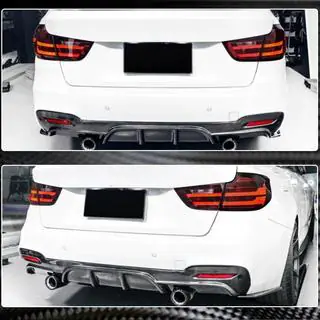 Heckdiffusor V2 für F34 M-Sport, Carbon Foto 4